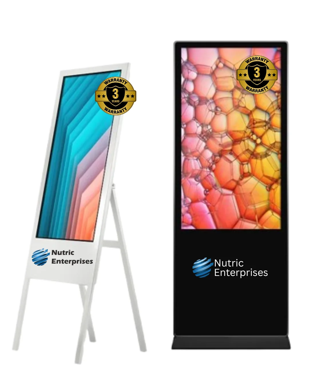 Digital Standee Manufacturer in India - Nutric Enterprises 55 inch digital standee manufacturer