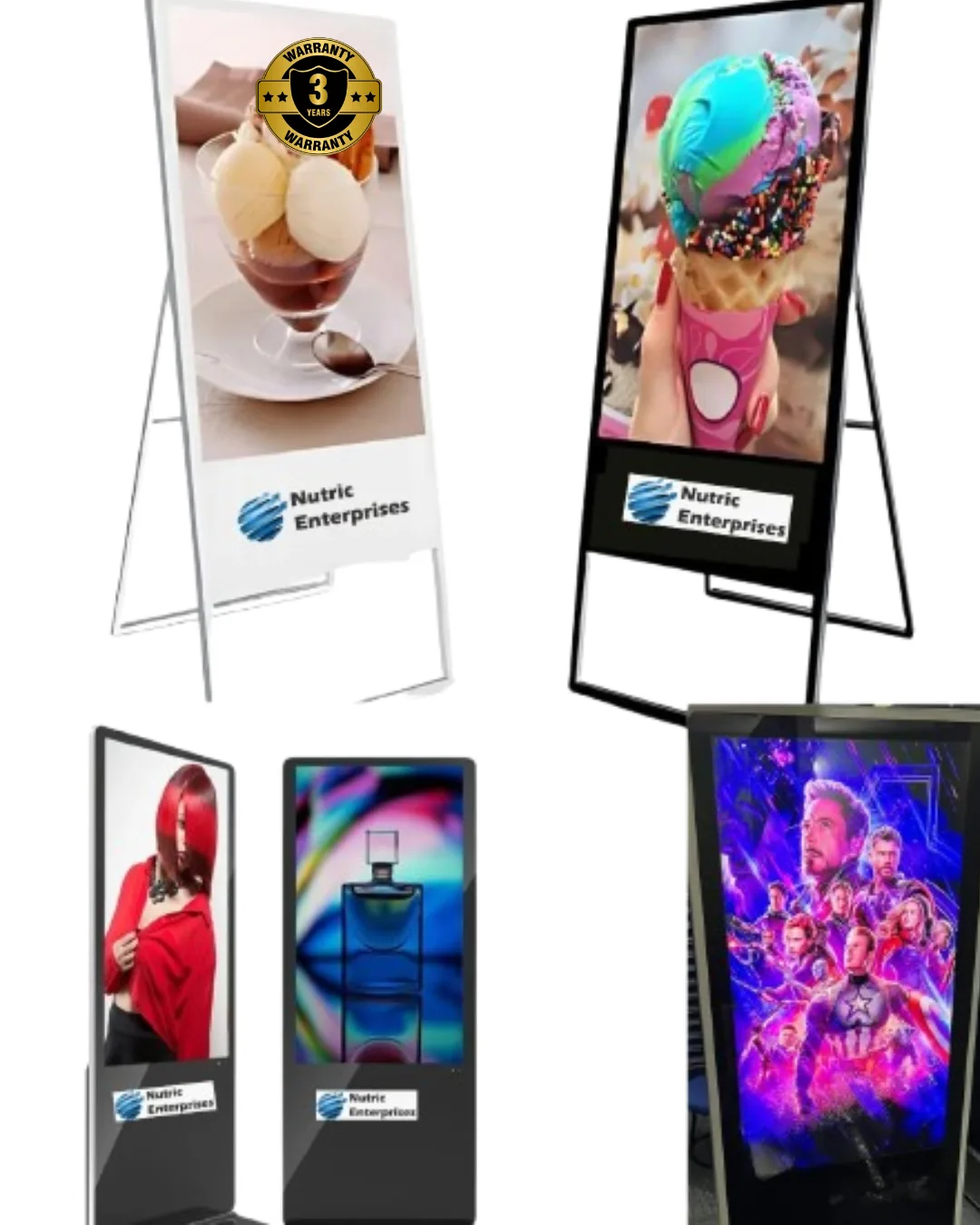 Digital Standee Manufacturer in India - Nutric Enterprises digital standee manufacturers india