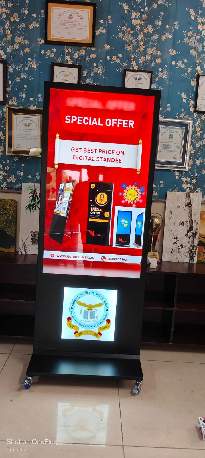 Digital Standee Manufacturer in Greater Noida | Digital Standee on ren