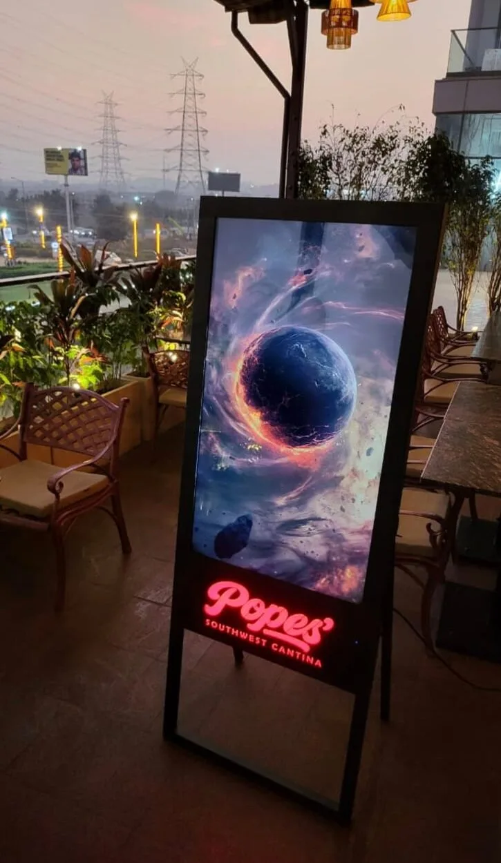 Digital Standee Manufacturer in Greater Noida | Digital Standee on ren