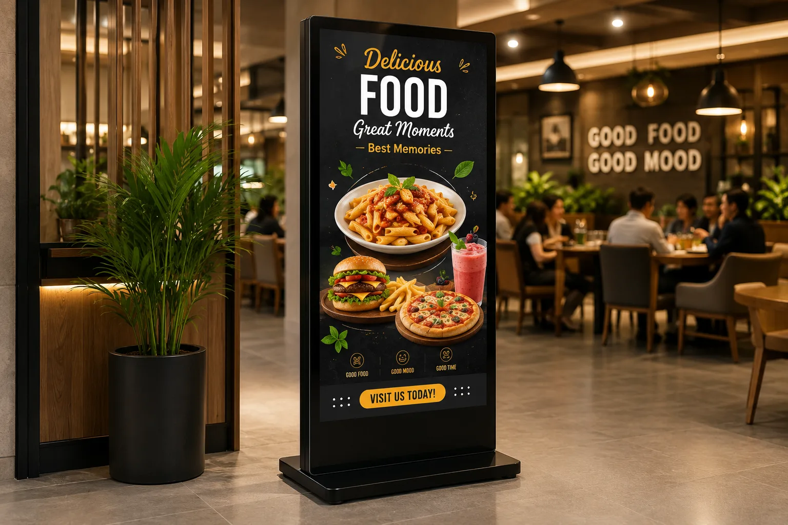 Digital Standee Manufacturer in Greater Noida | Digital Standee on ren